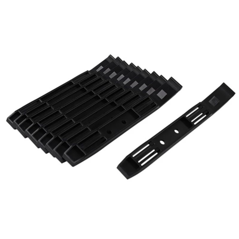 5 Pairs Hard Drive Rails Chassis Cage Accessories Bay Slider Plastic for 3.5 to 5.25 Tray Caddy |