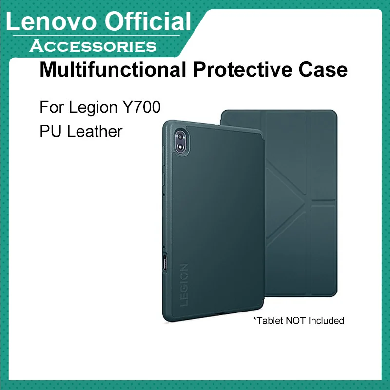 

Lenovo Original Protective Case Multifunctional for LEGION Y700 Tablet PU Leather Intelligent Sensory Switch