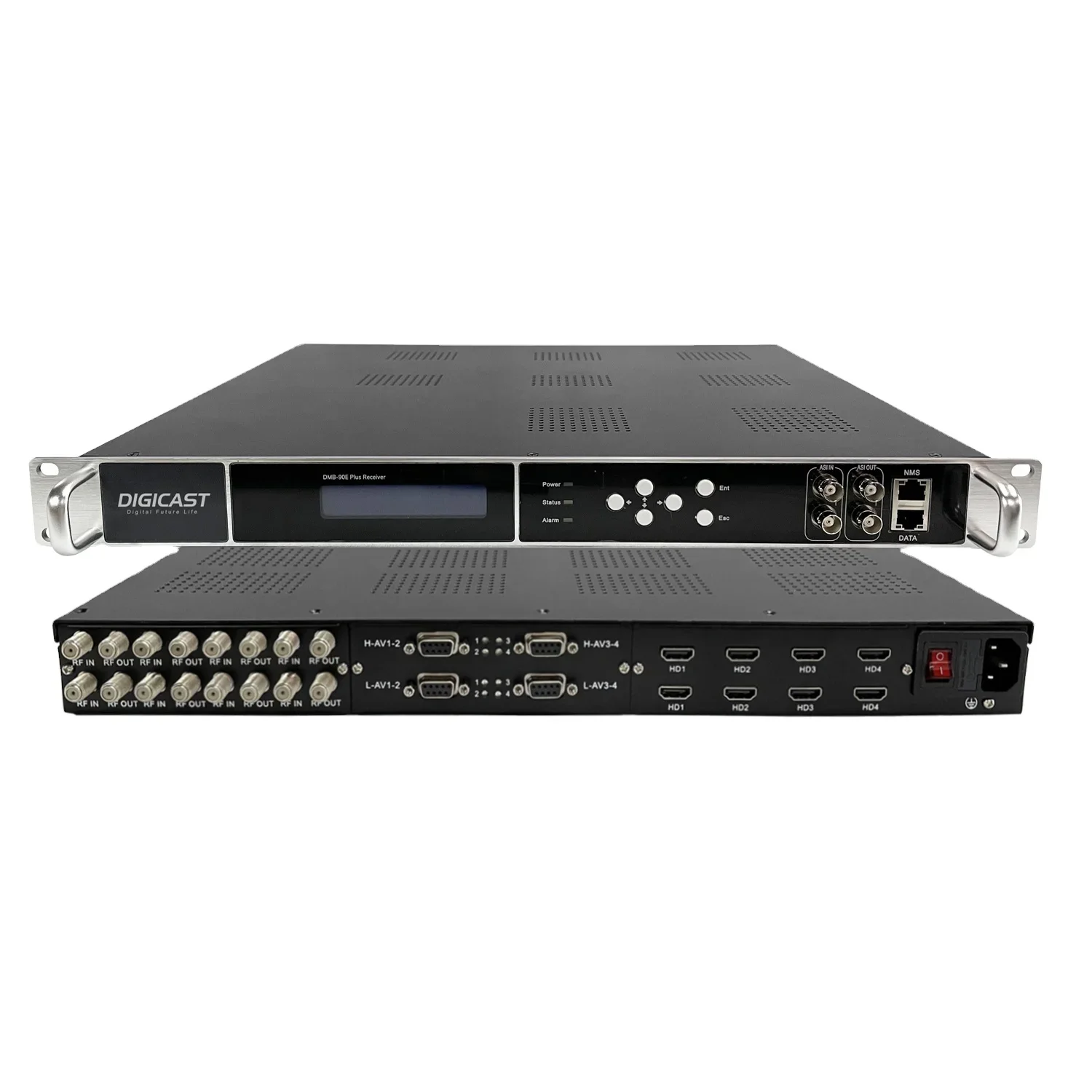 DVB IPTV Шлюз Кабель ТВ Цифровая головка S2 HD IRD Конвертер RF в IP