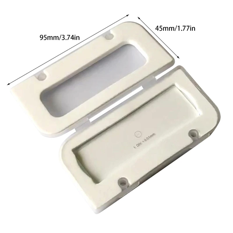 Микрометр калибровочная линейка для микроскопа окулярная сетка 0 01 мм Прямая