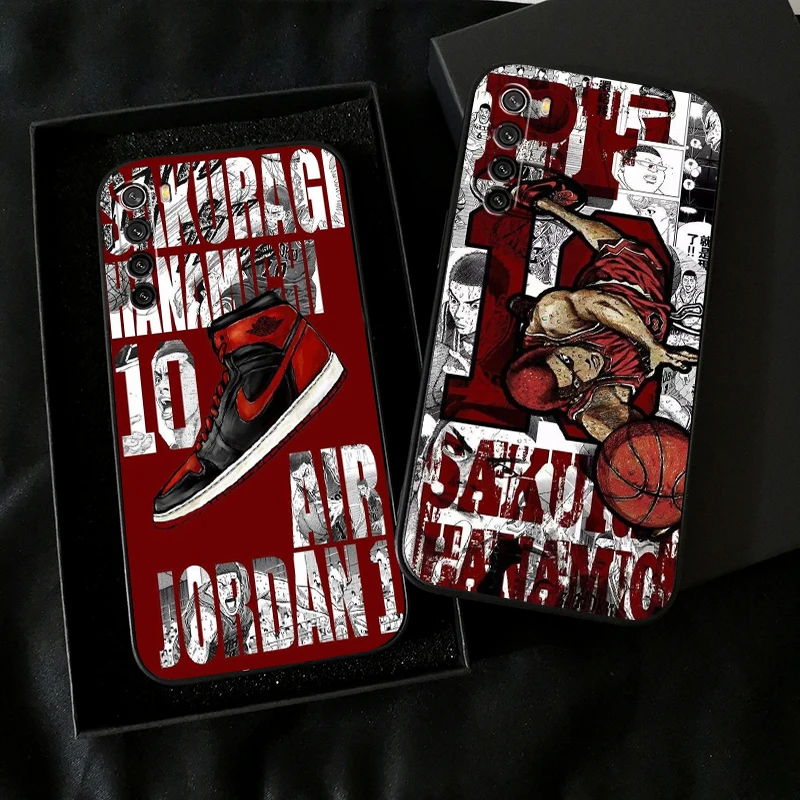

Sakuragi Hanamichi SLAM DUNK Phone Case For Xiaomi Redmi Note 8T 8 Pro For Redmi 8 8A Case TPU Soft Liquid Silicon Carcasa