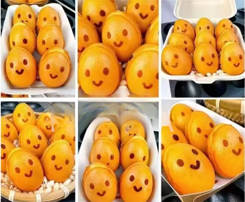 Нержавеющая сталь Gaufrier antiadhésif 3000 Вт машина для готовки яиц