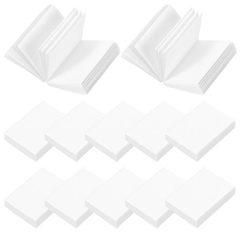 

50 Pcs Pretend Blank Books Mini Decor House Self Made Kit Paper Ornaments Child Miniature Models