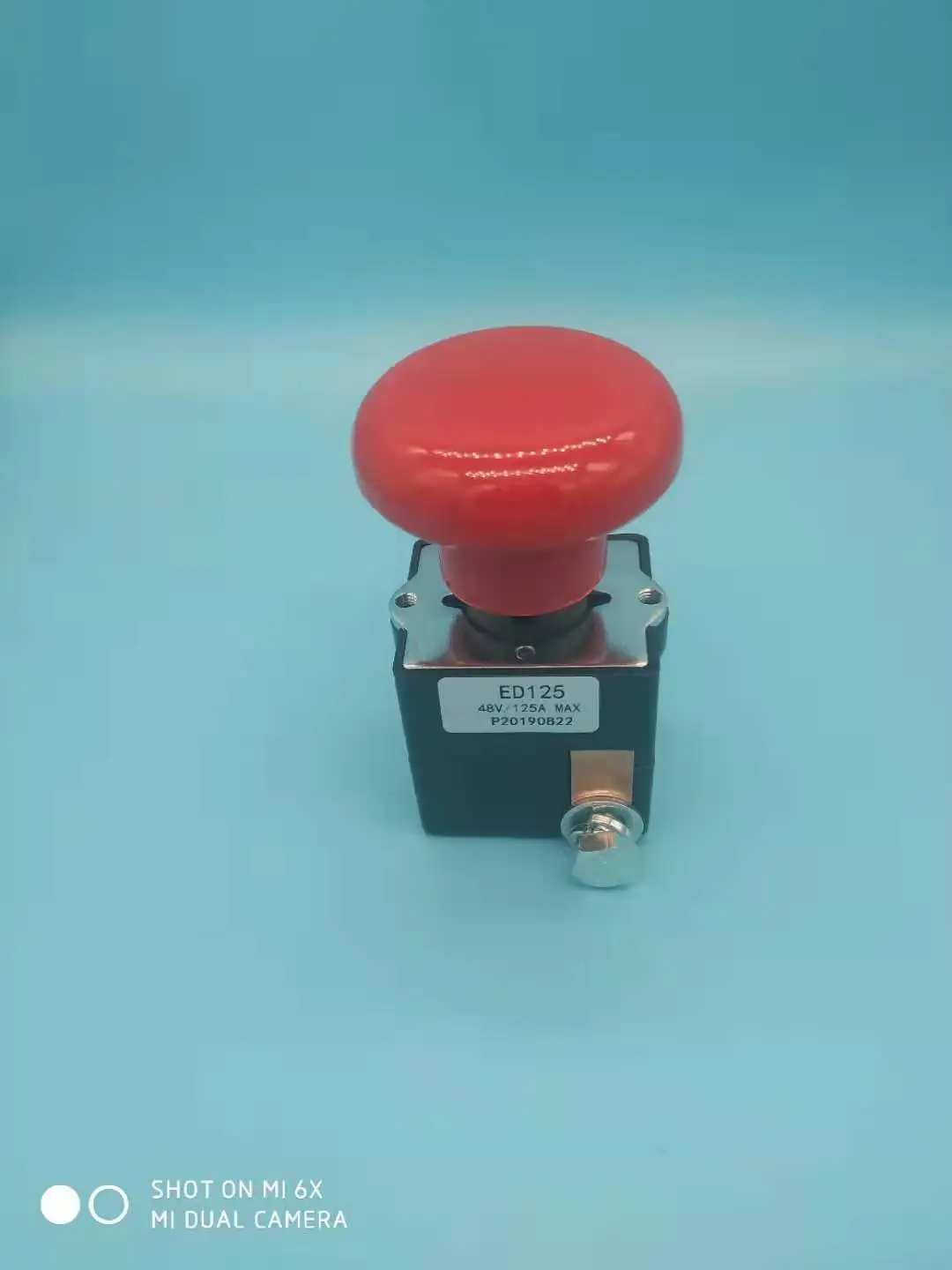 Фото 1 шт. аварийный выключатель ED250B электрический вилочный погрузчик аварийный выключатель ED250P-2 Helihang вилка аксессуары для грузовиков ED125B №3
