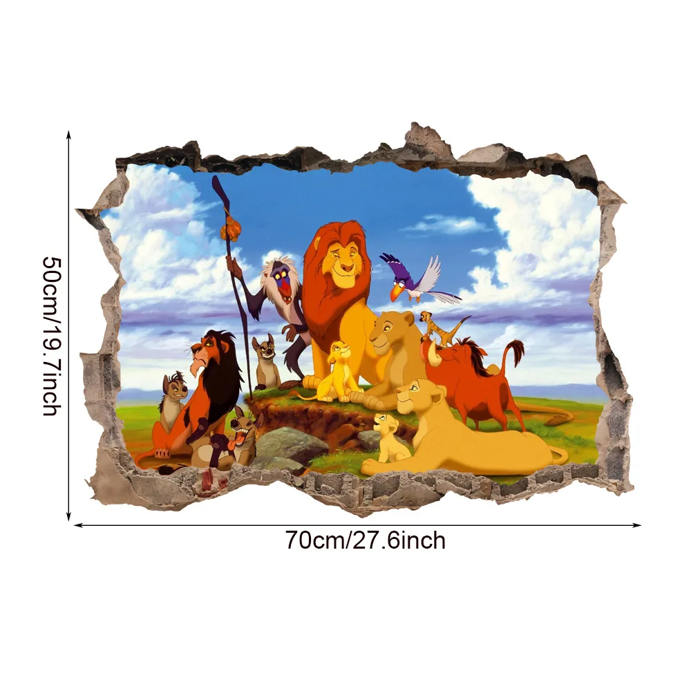 

Наклейки Мультфильм "Король Лев" MINISO