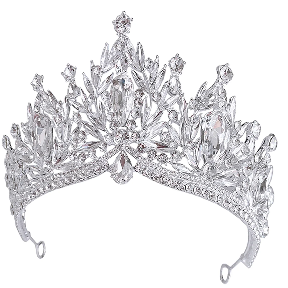 

Bride Women Rhinestone Crown Rhinestone Hair Accessories Hair Jewelry for Birthday Wedding Prom