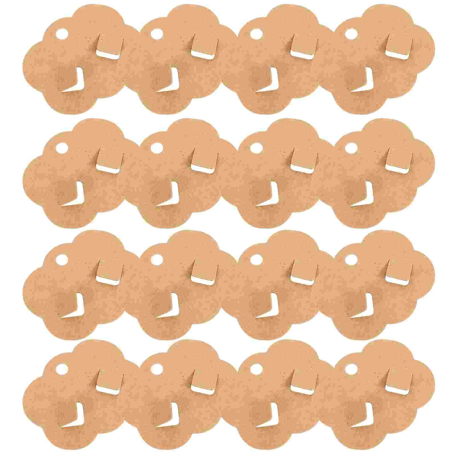 

Hairpin Card Jewelry Cards Kit Display Bow Selling Clip Paper Jewelries Hanging Clips Holder Necklace Bows