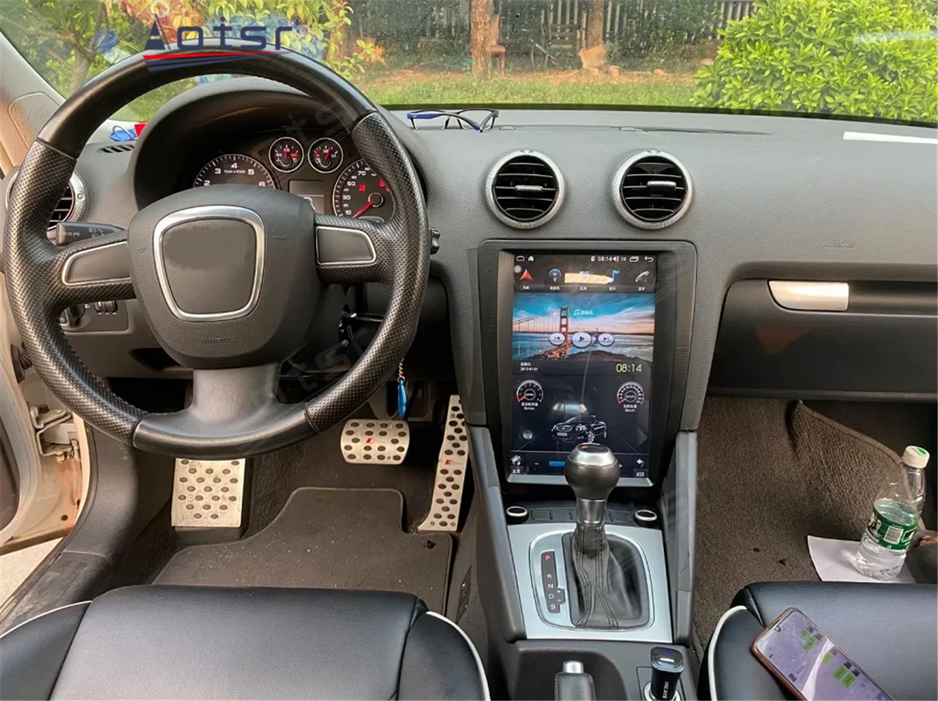 8 + 256G Android 12 Tesla автомобильный радиоприемник для Audi A3 2008 2009 2010 2011 2012 Carplay GPS аудио