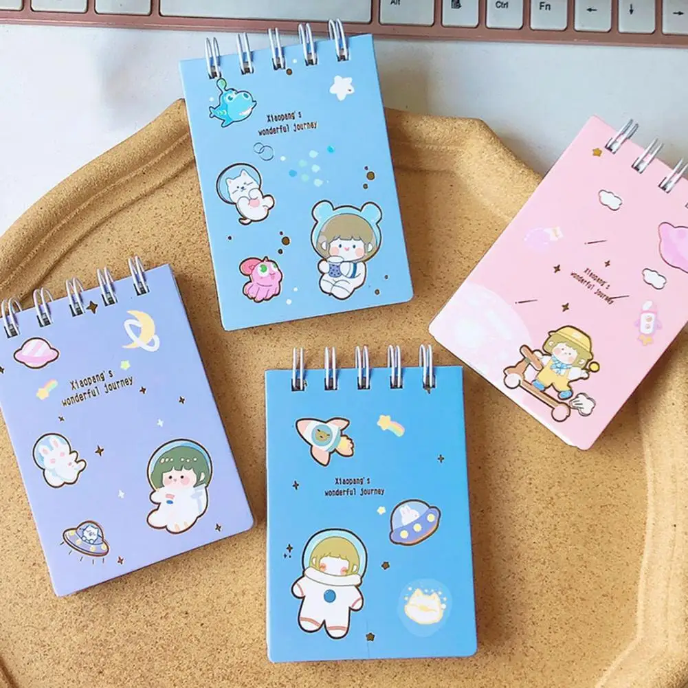 

Diverse Styles 80Pages Useful Journal Vertical Hollow Coil Book Paper Notebook Thicken School Supply