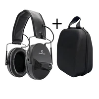 shooting earmuffs electronic hearing protection noise cancelling tactical headphones m30 mod3 with hard shell headphone case