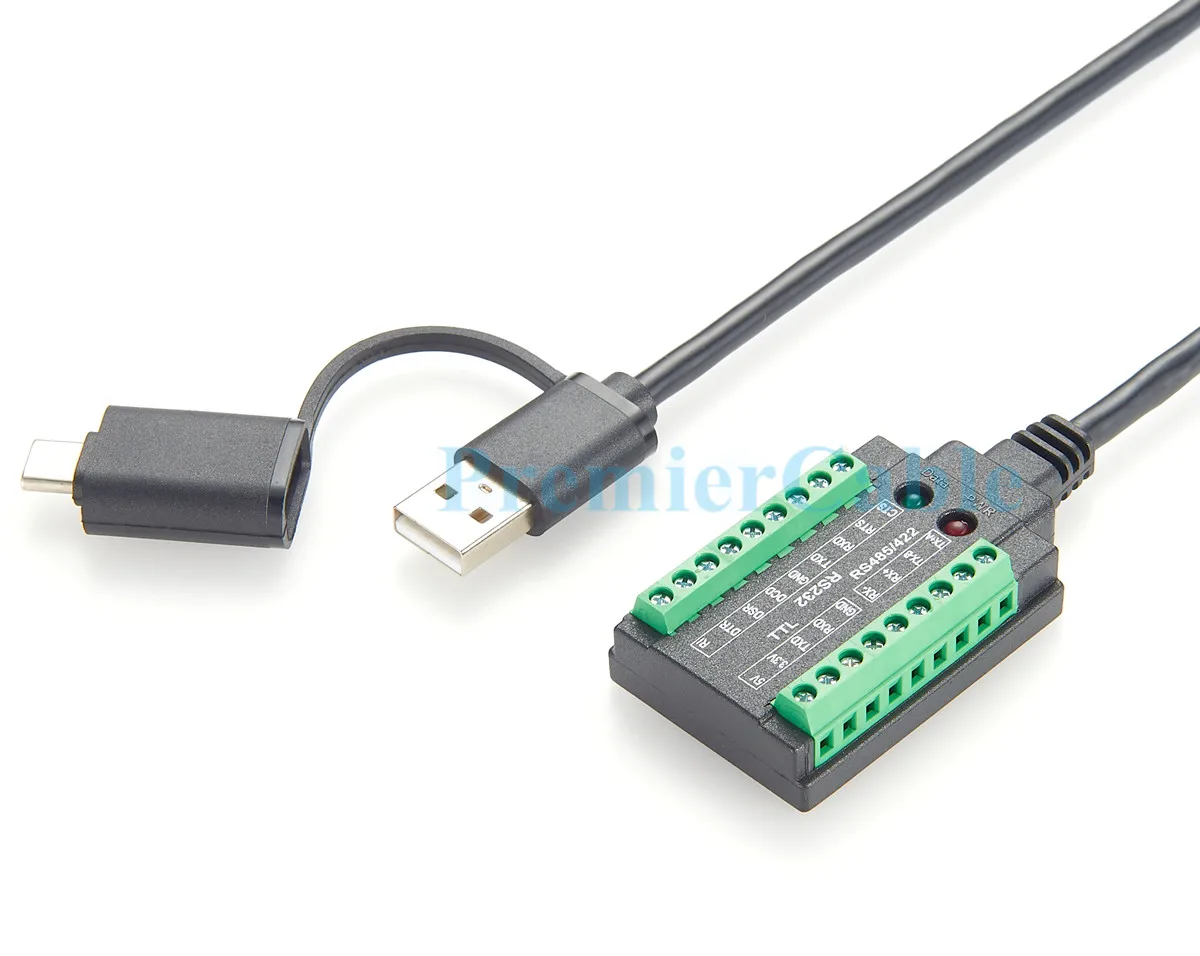 Последовательный кабель USB-RS232 RS485 RS422 TTL Адаптер USB-последовательный Кабель R232 TTL-USB