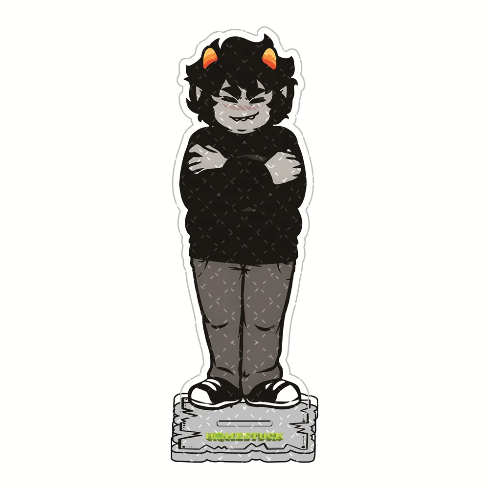 Фото Homestuck 15 см акриловые фигурки-подставки Роза Лаллонд, Джон Эбгрерт Вебкомикс Коллекционные товары украшения рабочего стола подарок для фанатов №5