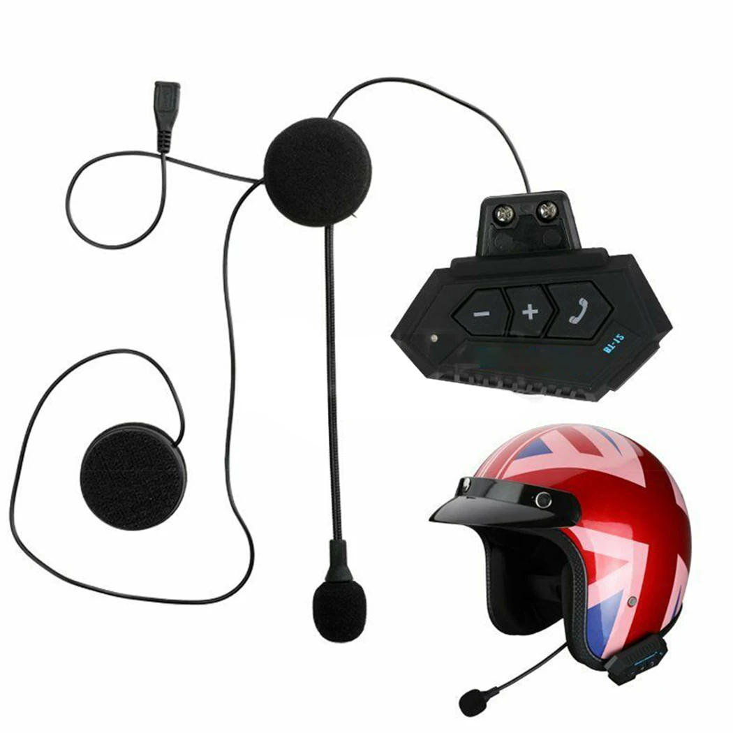 

Motorcycle Wireless Helmet Headset Speaker Rechargeable Advanced Technology Hands Free Calling High Sound Fidelity