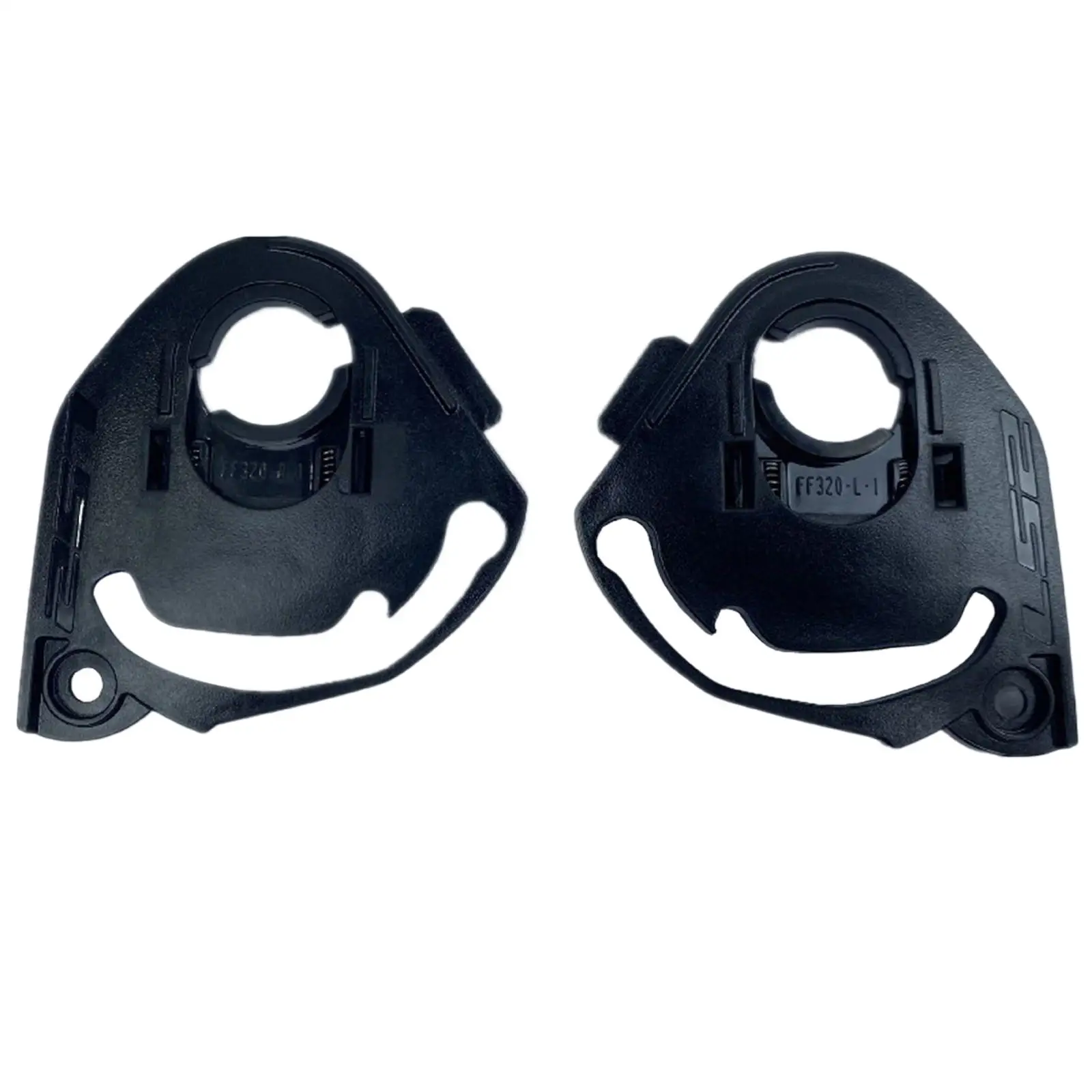 

2Pcs Motorcycle Helmet Lens Base Parts Helmets Visor Mounts for Ff353