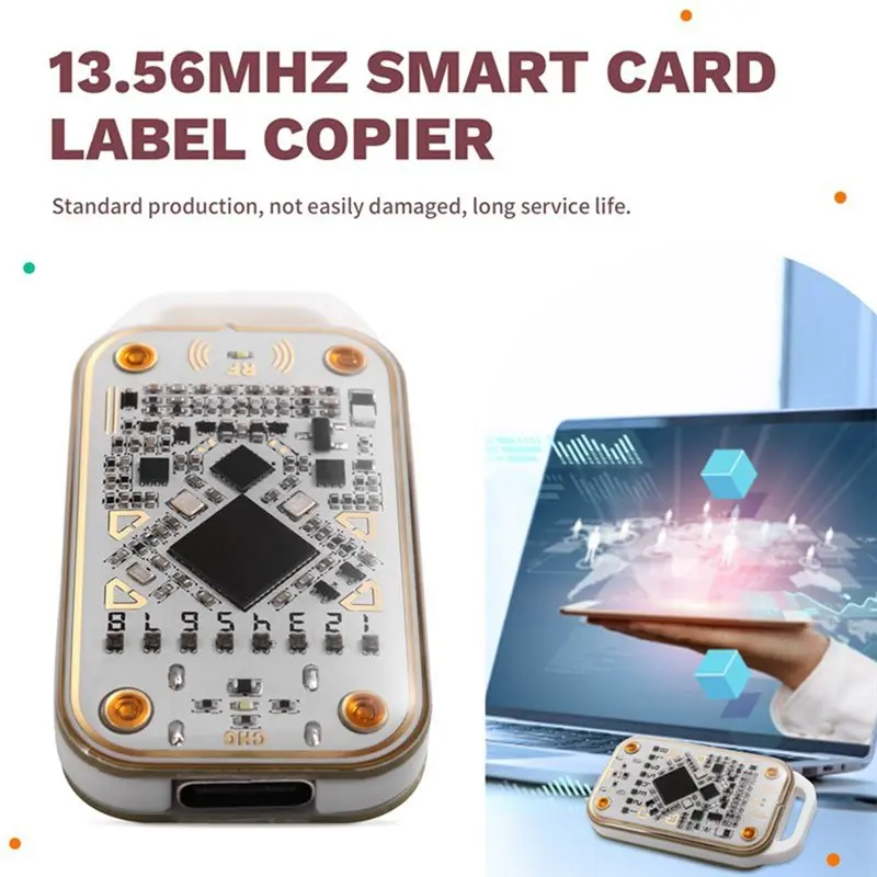 Фото B03B-Chameleon V3.0 Эмулятор-копир RFID-чипов для чтения и записи UID CUID, комплект 125 кГц 13,56 МГц, копировщик ID IC карт и смарт-меток №3