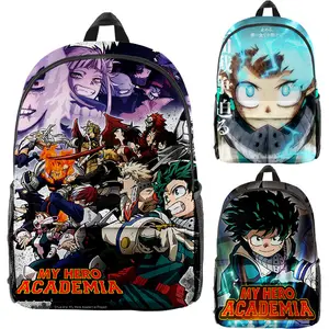 zhixing Cool Boys My Hero Academia Backpack Deku Todoroki Bakugou Action Figures Backpacks Anime Bookbags School Bags for Kids Boys Girls, Kids Unisex
