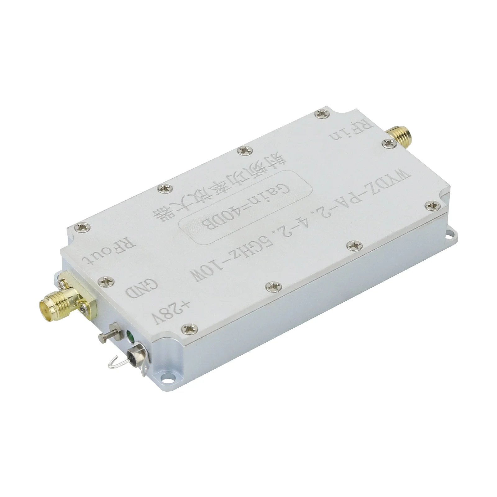 Усилитель мощности HamGeek WYDZ-PA-2.4-2.5GHz-10W RF усилитель (без радиатора) с выходом 40 дБ и