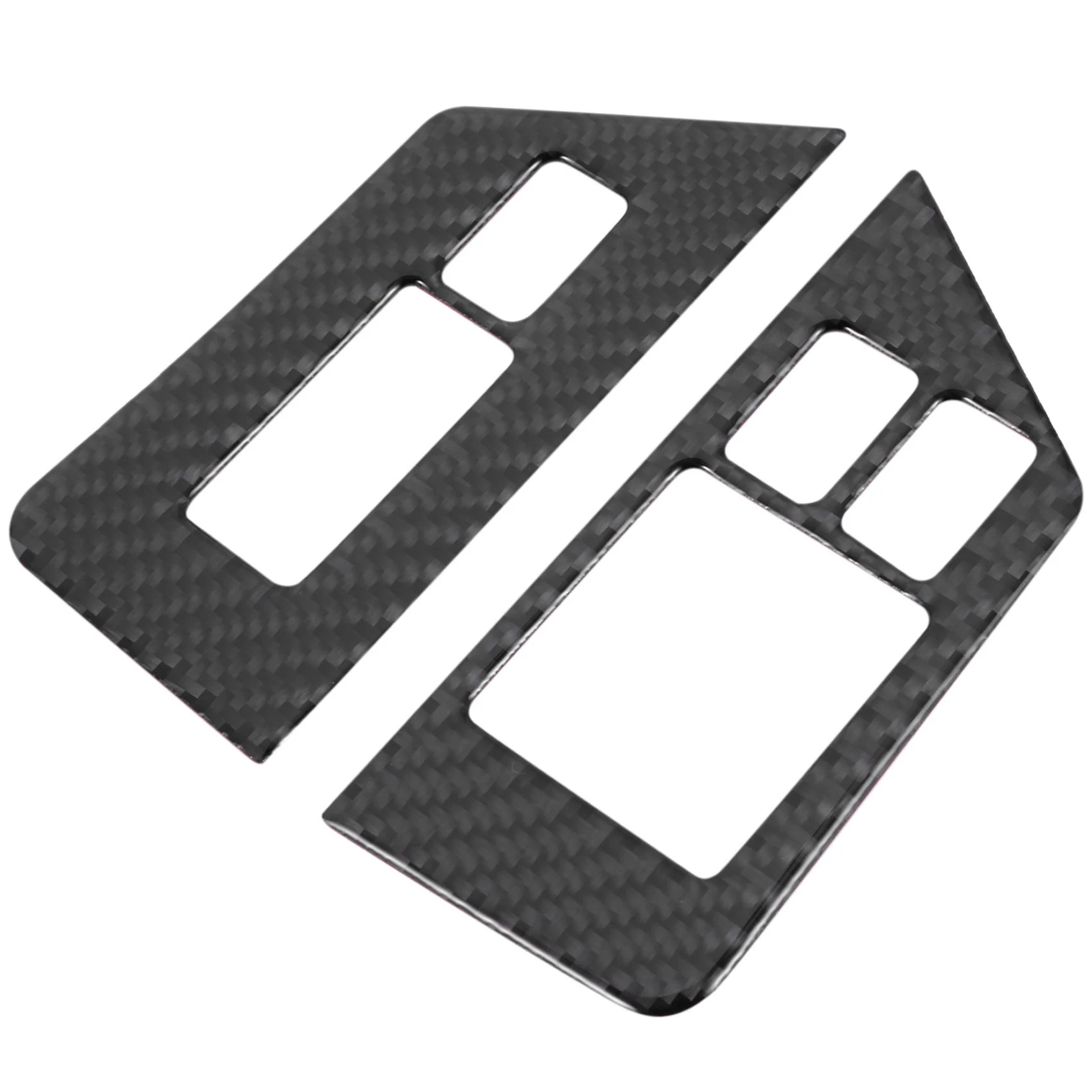 

Наклейка на окно для Nissan GTR R35 2009-2015 из углеродного волокна, кнопка переключателя, крышка рамы, отделка, внутреннее украшение, черный RHD