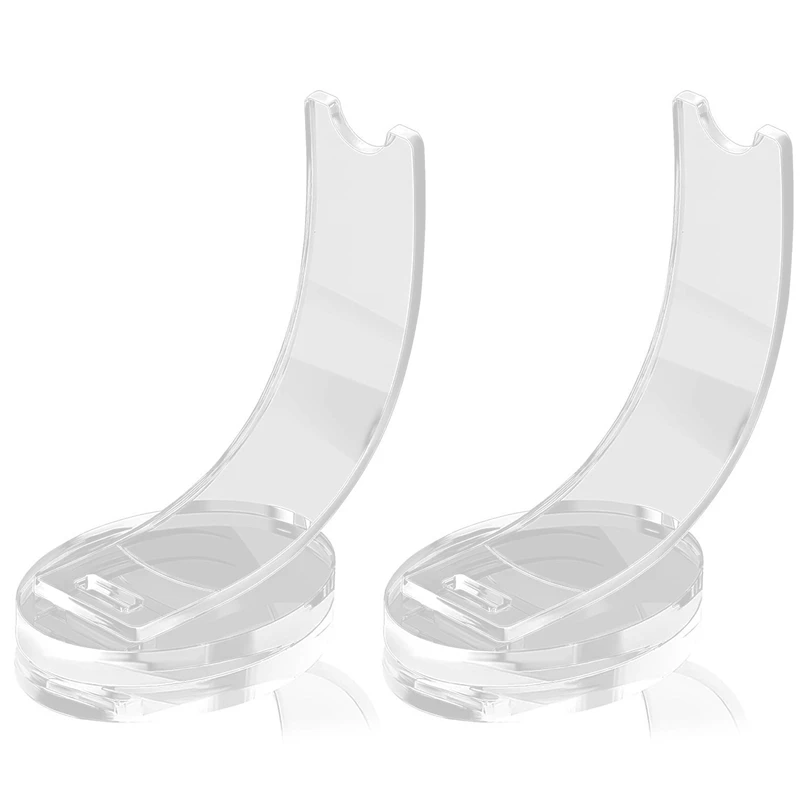 

2 Pieces Of Acrylic Pen Holder Display Stand Suitable For Home School Office Or Shop (Transparent)