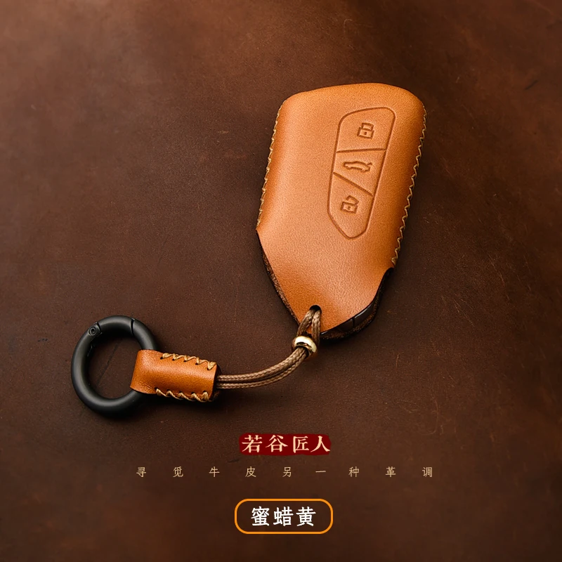 Для Volkswagen Id4 Id4x Id3 Id6 Golf 8 2023 чехол для ключей из воловьей кожи автомобиля