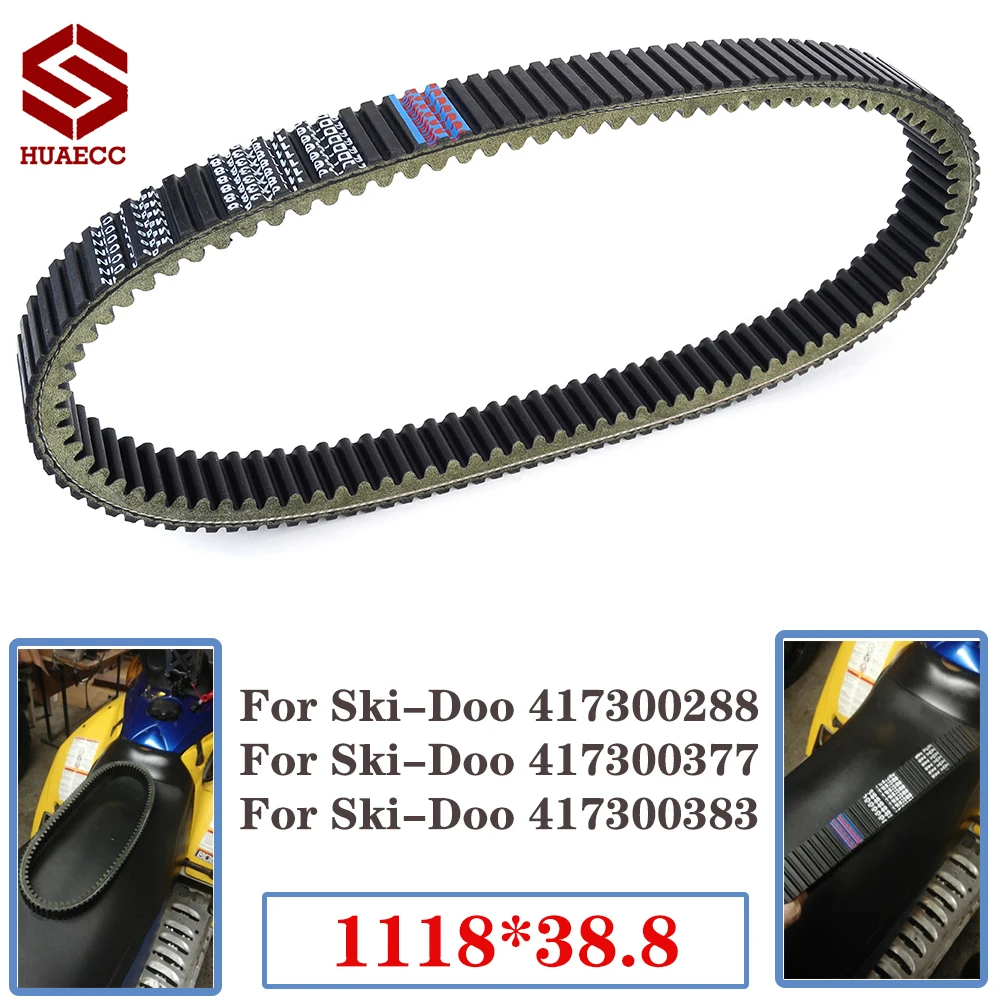 

Motorcycle Drive Belt For Ski-Doo SKIDOO GSX 600 800 900 1200 Bombardier Expedition TUV 1200 4-TEC 417300383/77/91 417300288