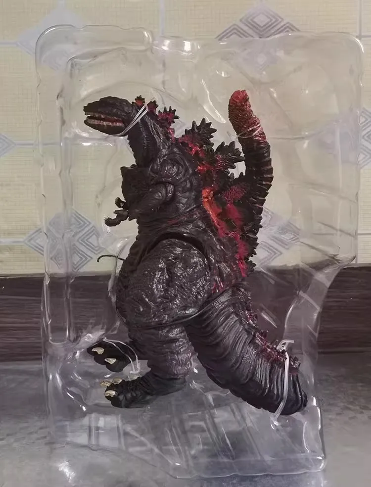 Фото NECA 2016, версия фильма Shin Godzilla, ПВХ, экшн-фигурка аниме, детский подарок Годзилла, 21 см №4