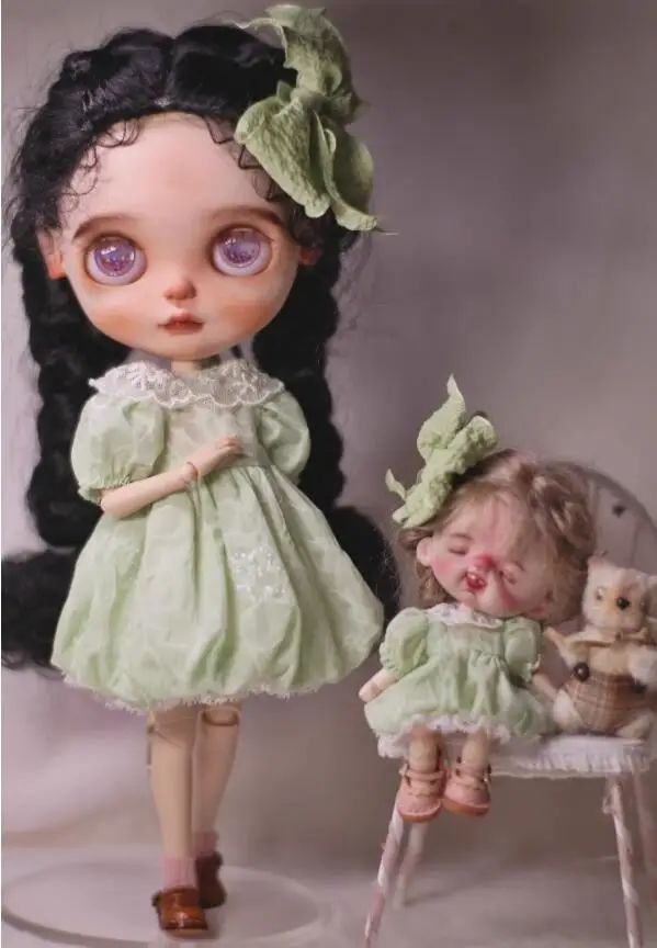 Лидер продаж 1 комплект одежды в лесном стиле Одежда для куклы blythe цельное