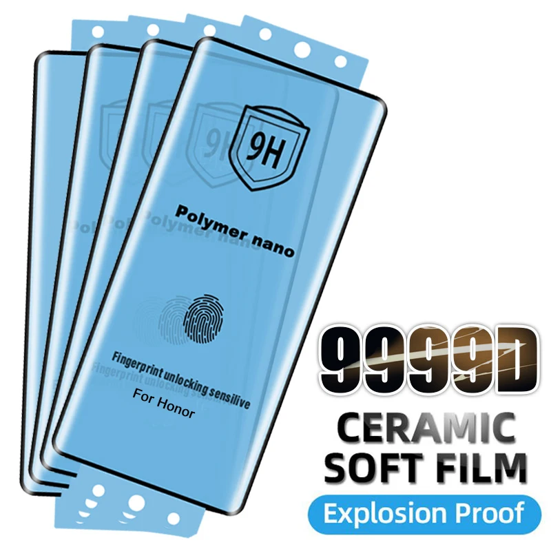 Взрывозащищенная керамическая мягкая пленка из 2-4 предметов для Honor X9b Magic 6 Lite