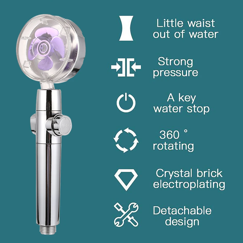 

Практичная насадка для душа с пропеллером, Детская дождевая насадка для душа, инструмент, аксессуары для ванной комнаты