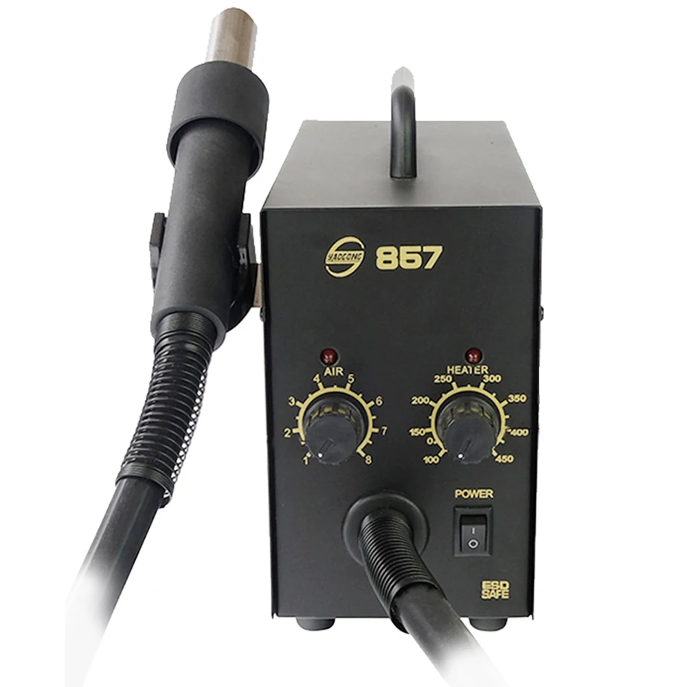 

YAOGONG 857 High power intelligent dormant hot air gun disassembly and welding platform