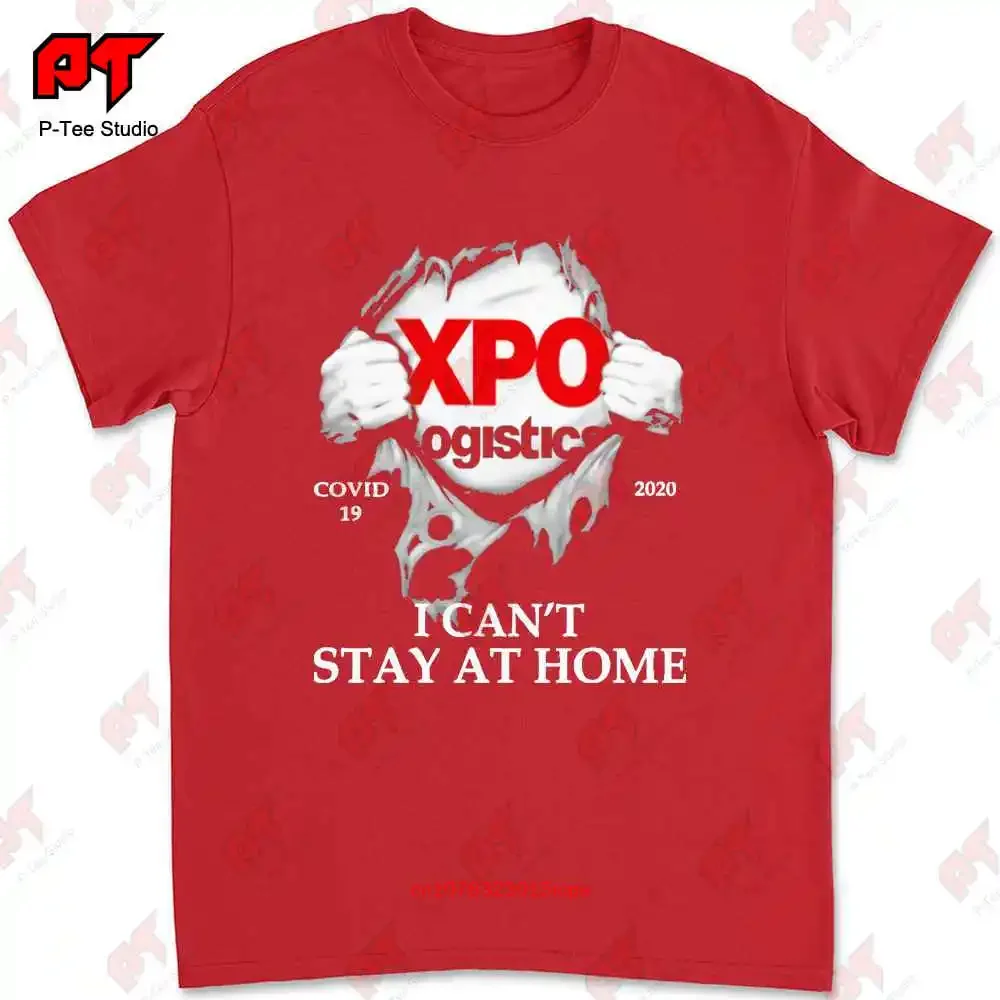 Blood Inside Me Xpo Logistics I Can't Stay At Home Футболка RPKT