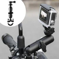 motorcycle bicycle camera holder handlebar mirror mount bike bracket for gopro hero 10987654 action camera car accessory