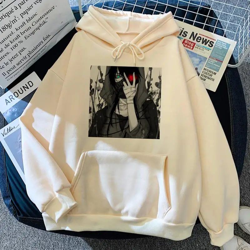 Kawaii Japanese Gothic Anime Harajuku Girls Hoodies Women Streetwear Aesthetic Cute Graphic Oversize Sweatshirts Unisex Female