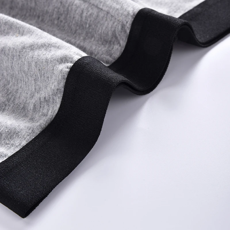 4pcs Boxer Male Panties Men's Underwear Boxers Man Cotton Sexy Set Solid Underpants Comfortable Brand BoxerShorts European Size