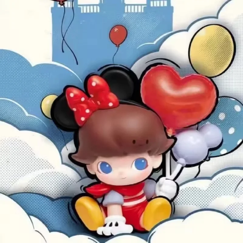 Подлинная мини-фигурка DIMOO и Disney серии Kawaii Микки Маус Минни Дональд Дак