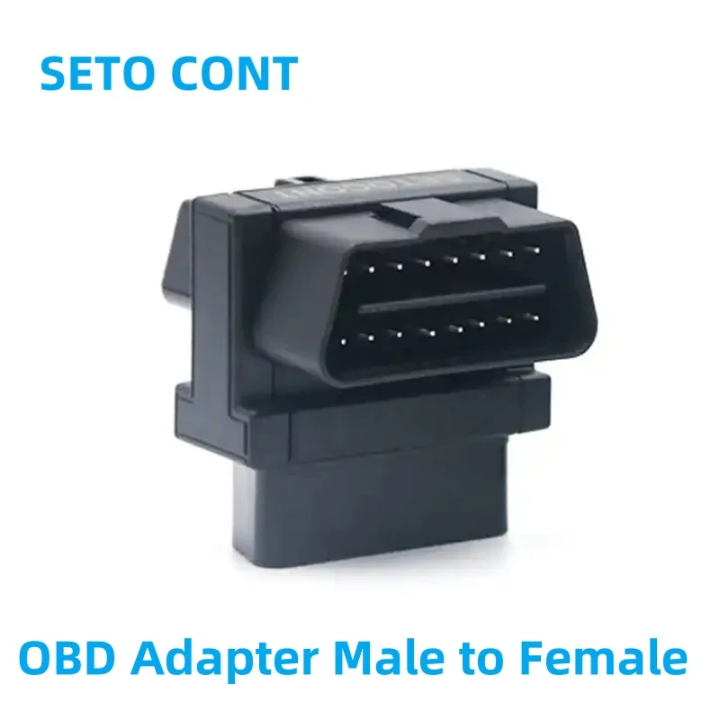 Фото Y Тип J1962 12 В OBDII Конвертер 16-контактный OBD2 Разветвитель OBD 1 штекер на 2 штекера ODB для диагностических аксессуаров Aoto №3