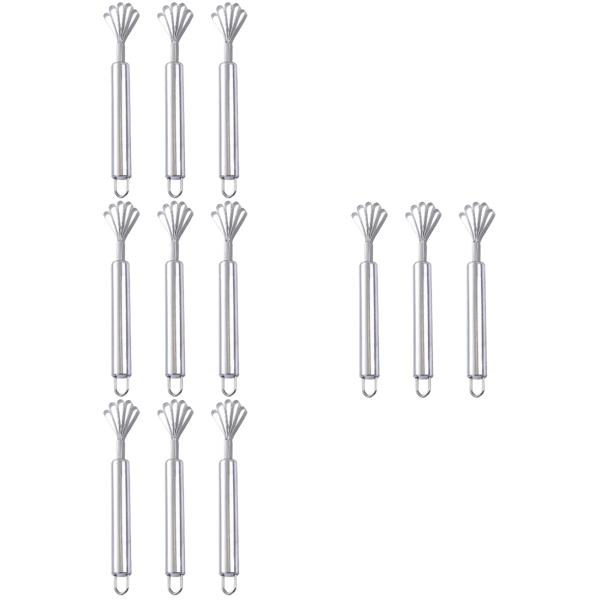 

12 Stainless Steel Coconuts Scrapers Coconuts Meat Removers for Kitchen