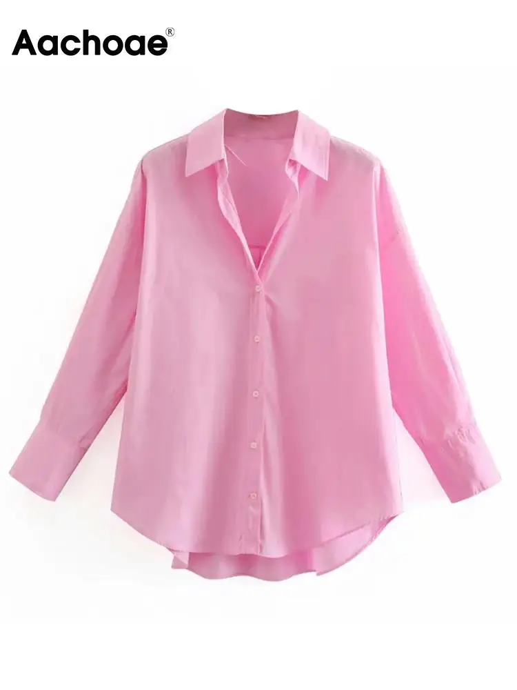 Блузка женская однотонная с отложным воротником и длинным рукавом летучая мышь -