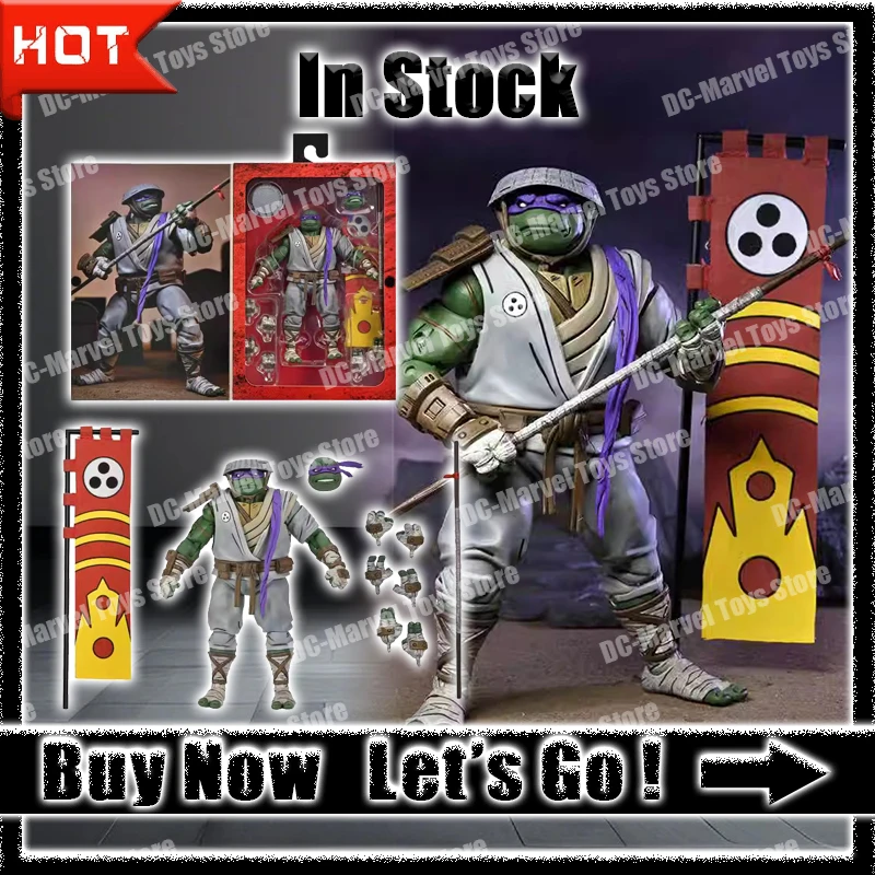 Оригинальная в наличии Neca Tmnt 54344 фигурка The Last Ronin Donatello аниме экшн-фигурка модель