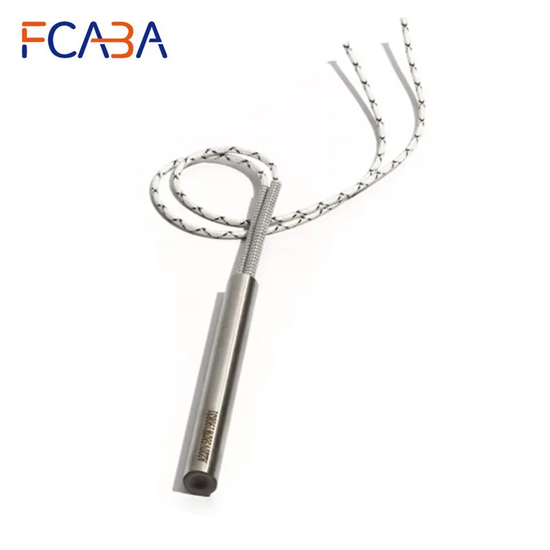 

FCABA 2 шт. 14 мм 98 ~ 115 мм электрическая нагревательная труба 316SUS картриджный нагреватель трубчатый стержень 560 Вт/580 Вт/600 Вт/630 Вт/650 Вт Элемент сопротивления