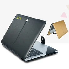 Soft Laptop Bag For Macbook Air Pro A2338 Retina 11 12 13 14 15 15.6 Sleeve Case Cover  Pu Leather Notebook Computer Bag