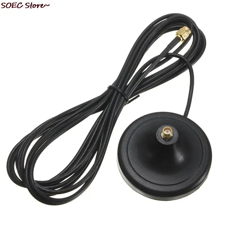 

3M Antenna Pure Cupper SMA Male to Female WiFi Antenna Extension Cable Magnetic Base for Router Wireless Network Card