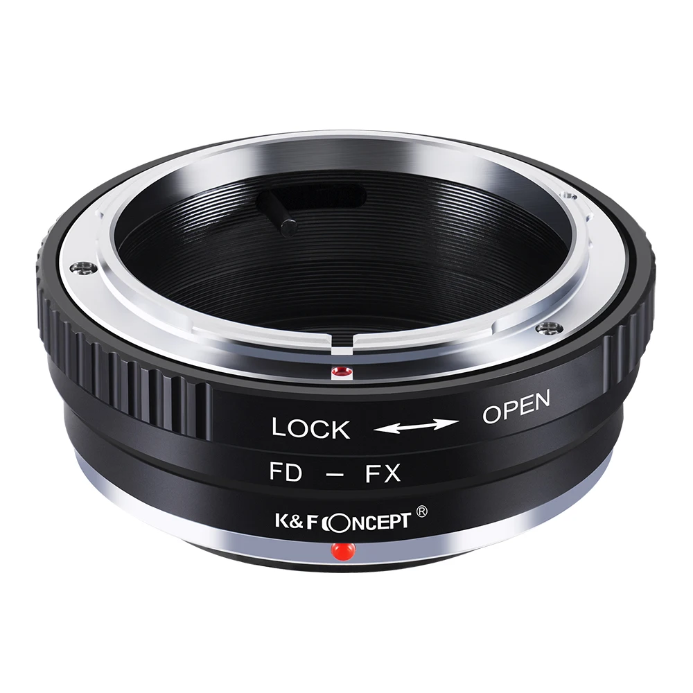 

K&F Concept FD-FX Lens Adapter Ring for Canon FD Mount Lens to Fujifilm FX Mount X-Pro1 X-E1 X-A1 X-M1 Cameras Body