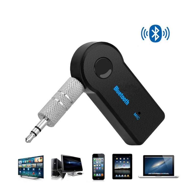 

Vehicle bluetooth Audio Receiver Transmitter Adapter 3.5mm Wireless 4.0 bluetooth AUX Stereo Adapter For PC Phone Laptop Car