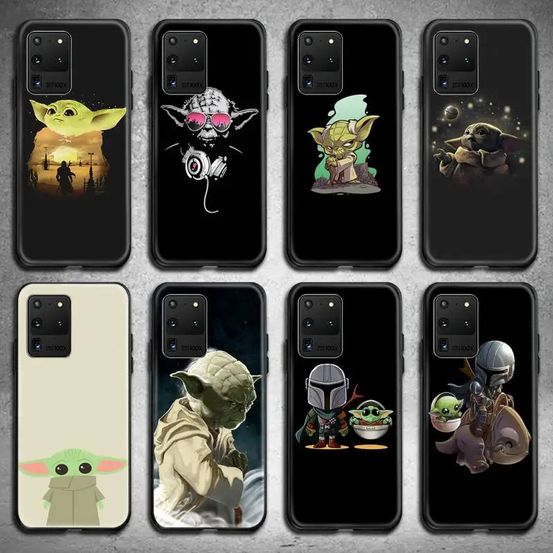 

Cute Star Wars Yoda Baby Phone Case For Samsung Galaxy S21 Plus Ultra S20 FE M11 S8 S9 plus S10 5G lite 2020