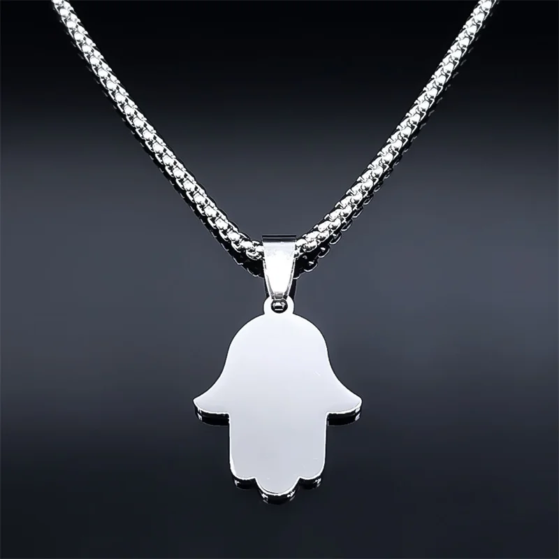 Ожерелье Девы Марии Фатимы из нержавеющей стали золотого цвета