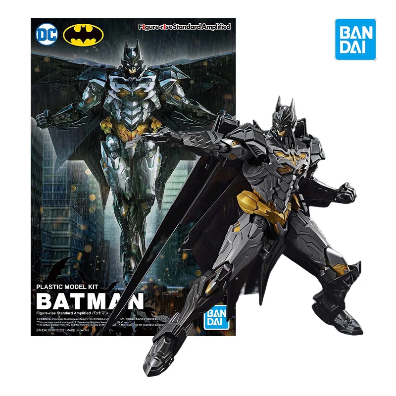 Bandai Figure-rise Standard Amplified PLASTIC MODEL KIT FRS BATMAN Anime Action Fighter Assembly Model Original Box Toys Gift