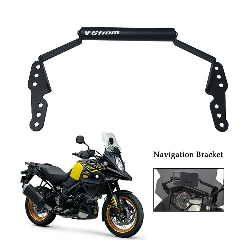

DL1000/DL650 V Strom Motorcycle Mobile Phone Holder Stand GPS Navigation Bracket For Suzuki V-Strom 1000 Vstrom DL 650 2017-2020