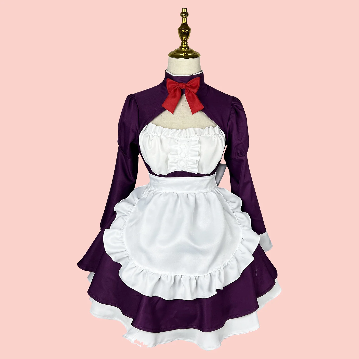 

Sky Invasion Cospaly Costumes Masked Maid Costumes Halloween New Animation Cos Costumes