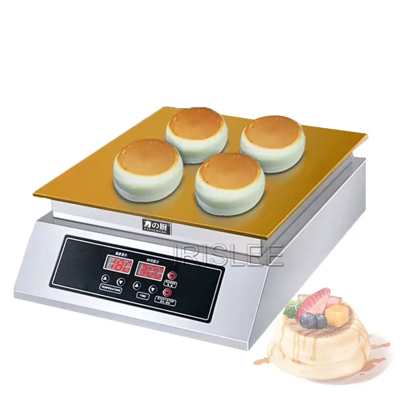 

Electric Souffle Pancakes Maker Dorayaki Baker Double Plate Digital Display Muffin Maker Souffle Pancake Machine Snack Machine